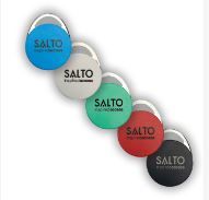 SALTO CFMD404MCSTU-5 Keyfob Metal DesFire Space&homelok (4k)5-Pack