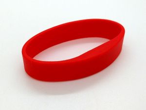 SALTO CWSMD207RE00-5 Silicon Wristband NXP Mifare DesFire 2KB Red