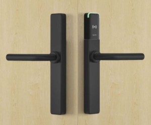  EM750L00NEB485 Xs4 One Mifare Ble L Lever Handle Ip65 Black.