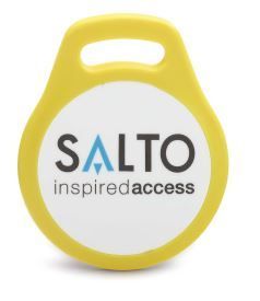 SALTO CFAD207YEST-10 Keyfob Nxp Mifare DesFire (2k) Yellow