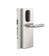 SALTO XS4 Mifare BLE DIN Glass Door Handleset SSS Left Hand